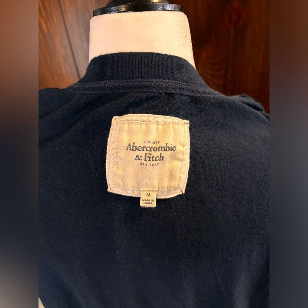 Vintage Abercrombie and Fitch Long Sleeve Shirt Size Medium - Navy - Picture 4 of 4